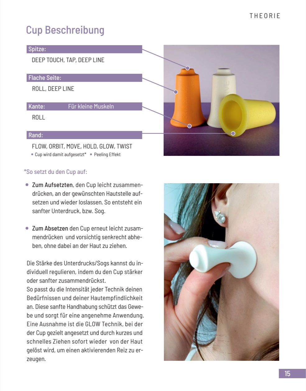 Buch "Face Cupping nach der CUPPOPHORIA Methode" von Natalia Matulla